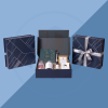 Hinged Lid Corporate Gift Set Boxes (3) Hinged Lid Corporate Gift Set Packaging Boxes
