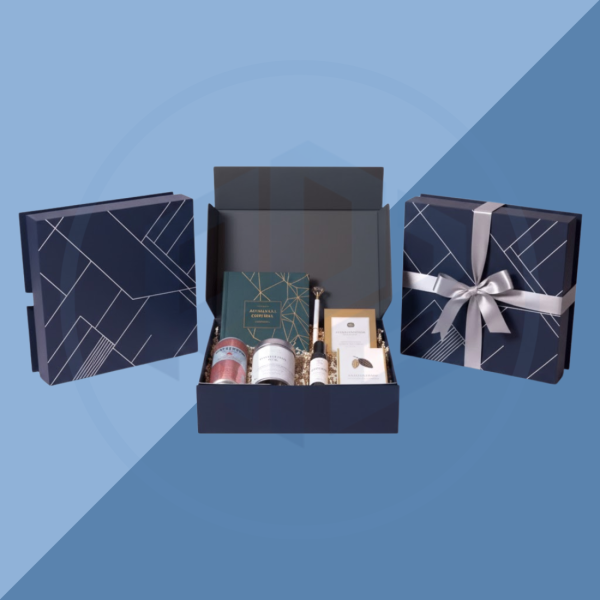 Hinged Lid Corporate Gift Set Boxes (3) Hinged Lid Corporate Gift Set Packaging Boxes