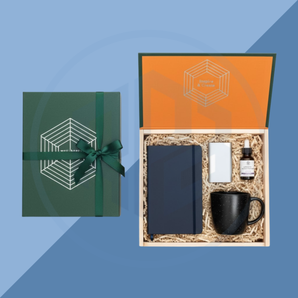 Hinged Lid Corporate Gift Set Boxes (4) Hinged Lid Corporate Gift Set Packaging Boxes