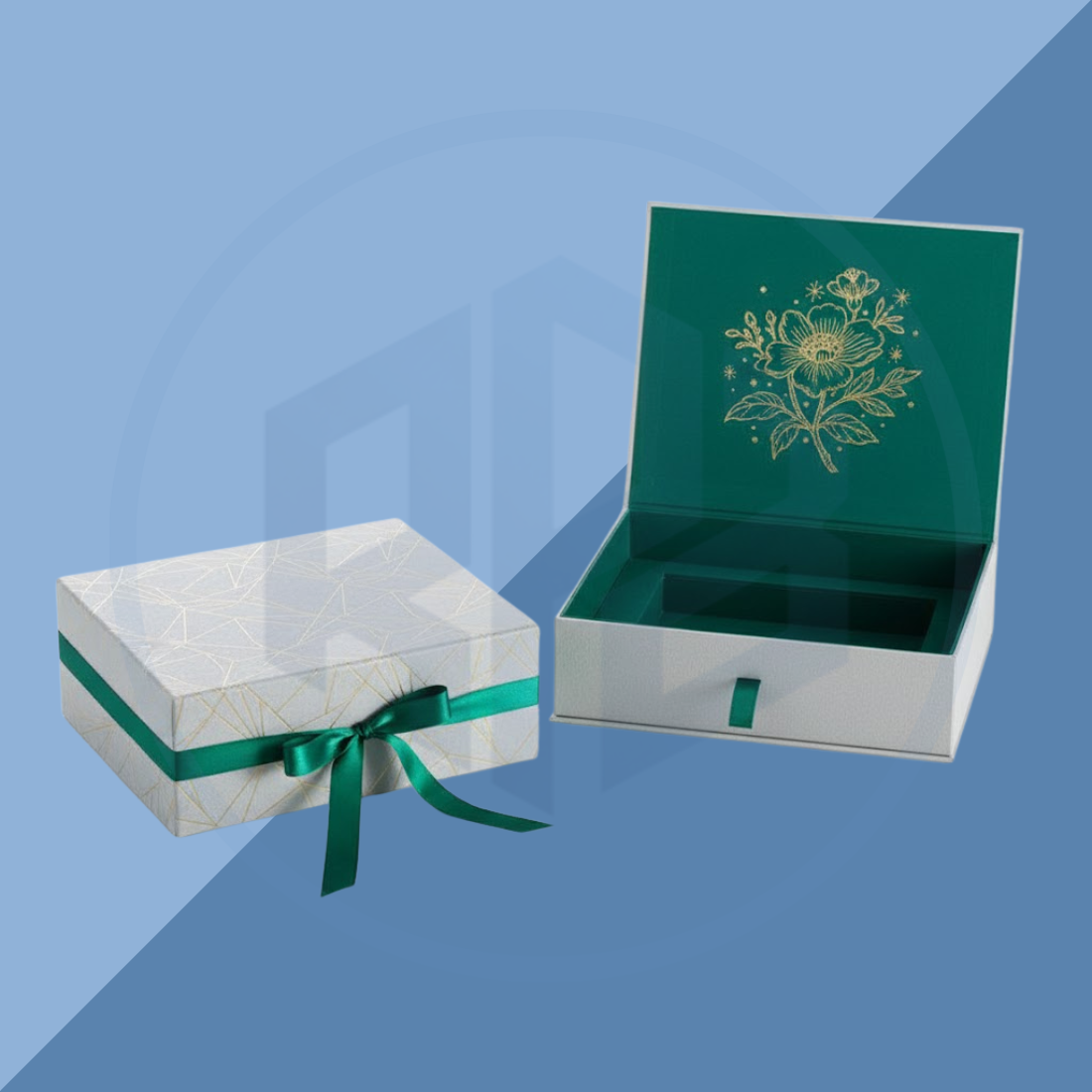 Hinged Lid Retail Presentation Packaging Boxes