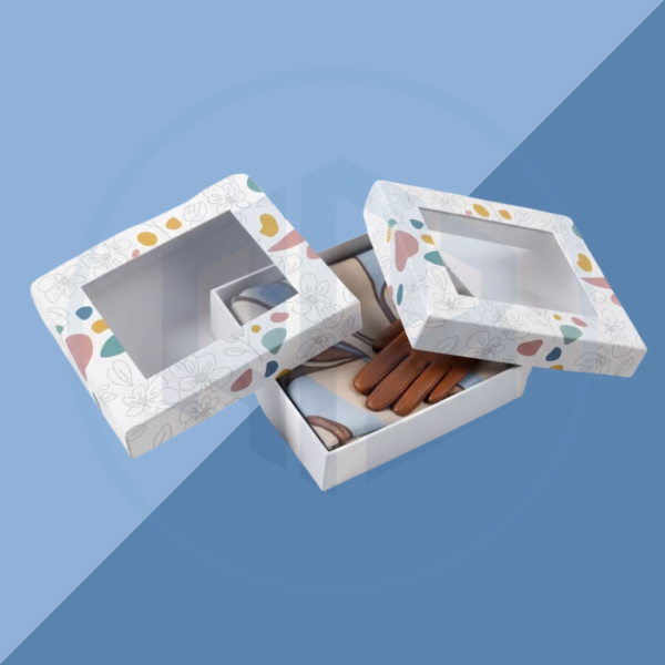 Rigid Apparel Gift Packaging Boxes with Window