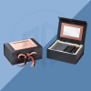 Rigid Apparel Gift Packaging Boxes with Window