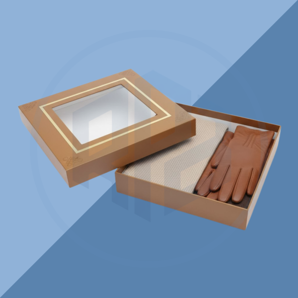 Rigid Apparel Gift Packaging Boxes with Window