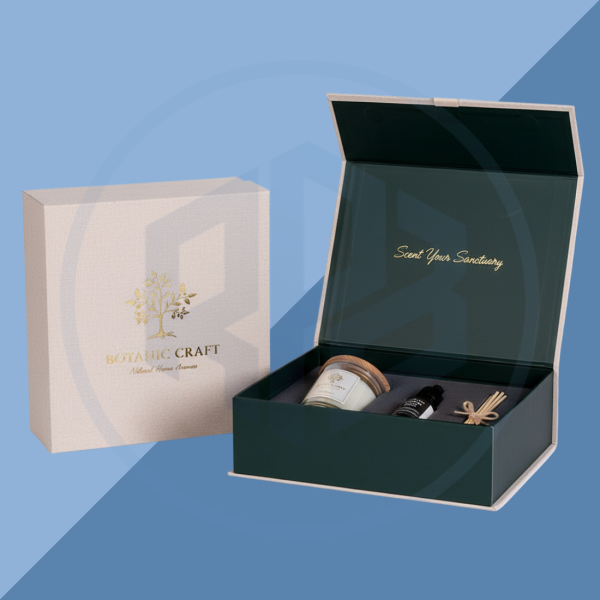 Rigid Book Opening Luxury Gift Boxes