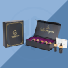 Rigid Book Style Box with Gold Logo