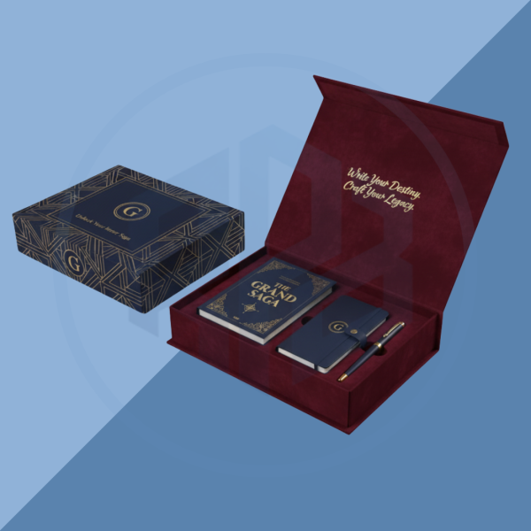 Rigid Book-style magnetic boxes (10) Bookstyle Magnetic Boxes