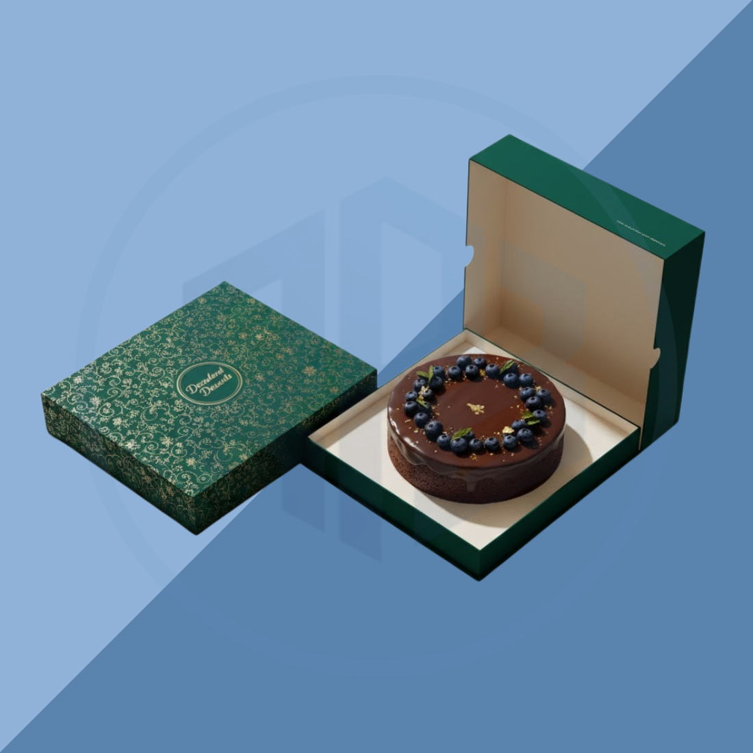 Rigid Cake Packaging Boxes