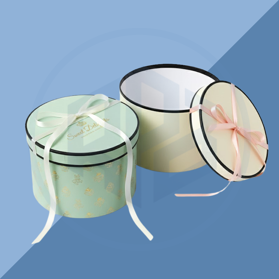 Rigid Cake Packaging Boxes