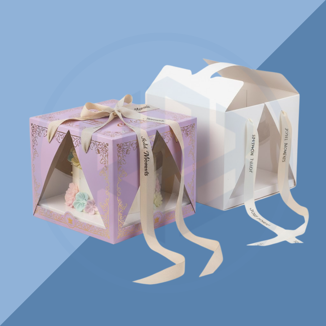 Rigid Cake Packaging Boxes