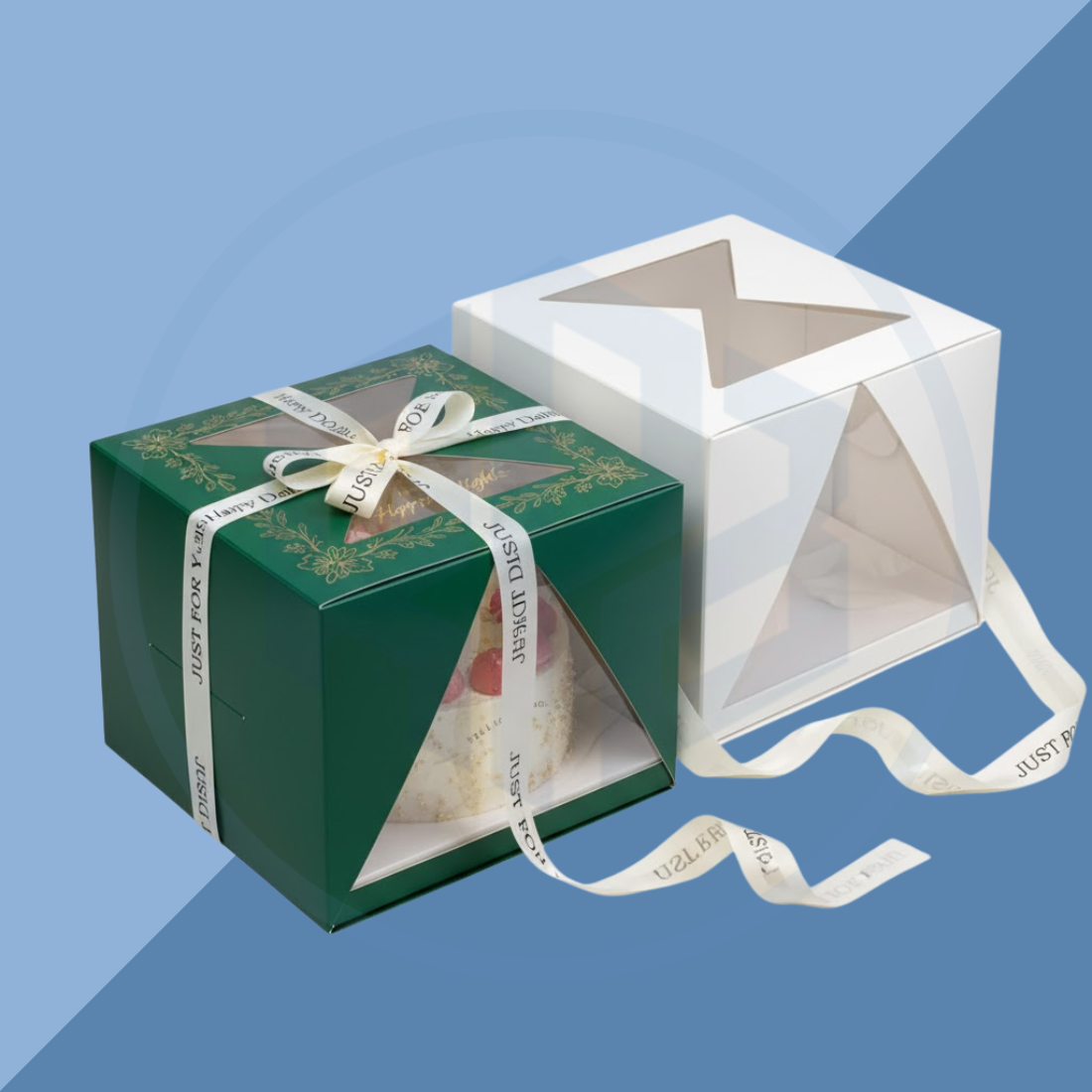 Rigid Cake Packaging Boxes