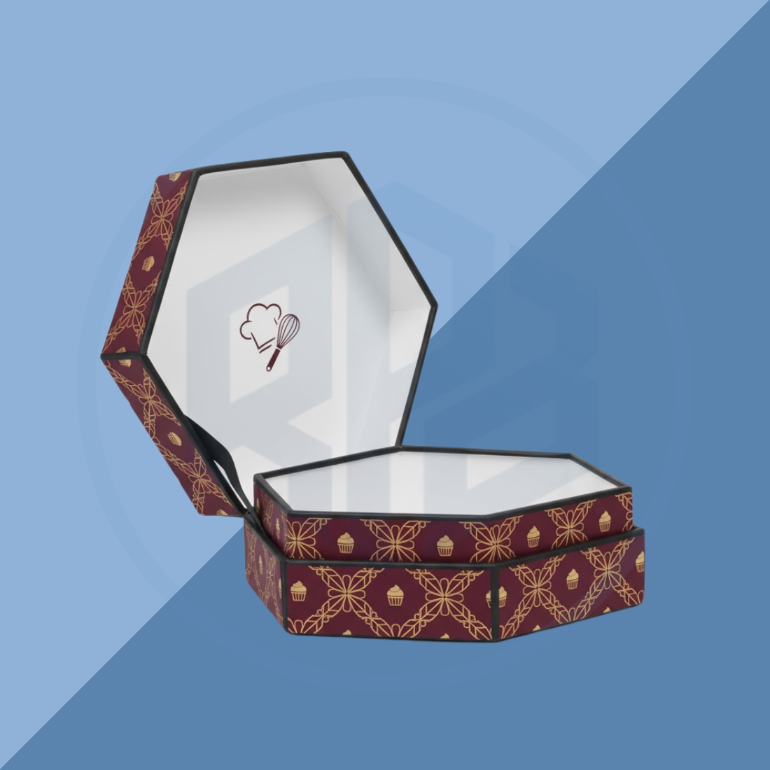 Rigid Cake Packaging Boxes