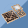 Rigid Chocolate Boxes with Window (4) Rigid Chocolate Packaging Boxes with Window