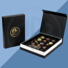 Rigid Chocolate Two-Piece Boxes (2) Chocolate Two-Piece Boxes