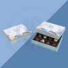 Rigid Chocolate Two-Piece Boxes (9) Chocolate Two-Piece Boxes