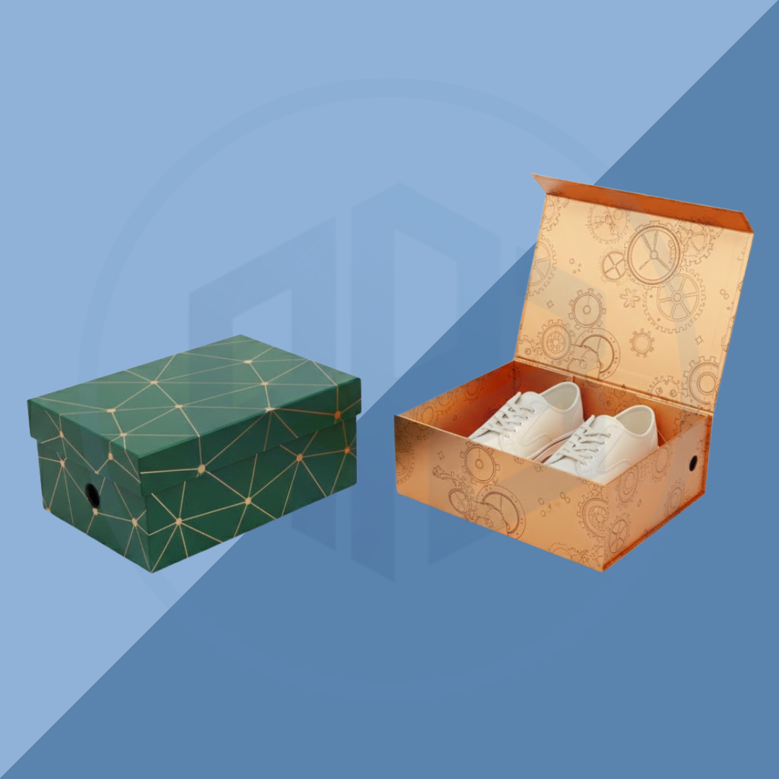 Rigid Collapsible Shoe Packaging Boxes