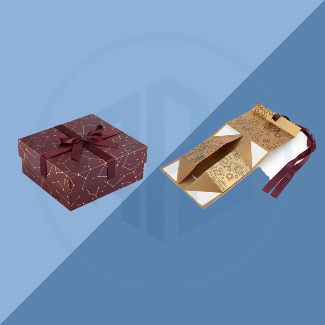 Rigid Collapsible Shoe Packaging Boxes