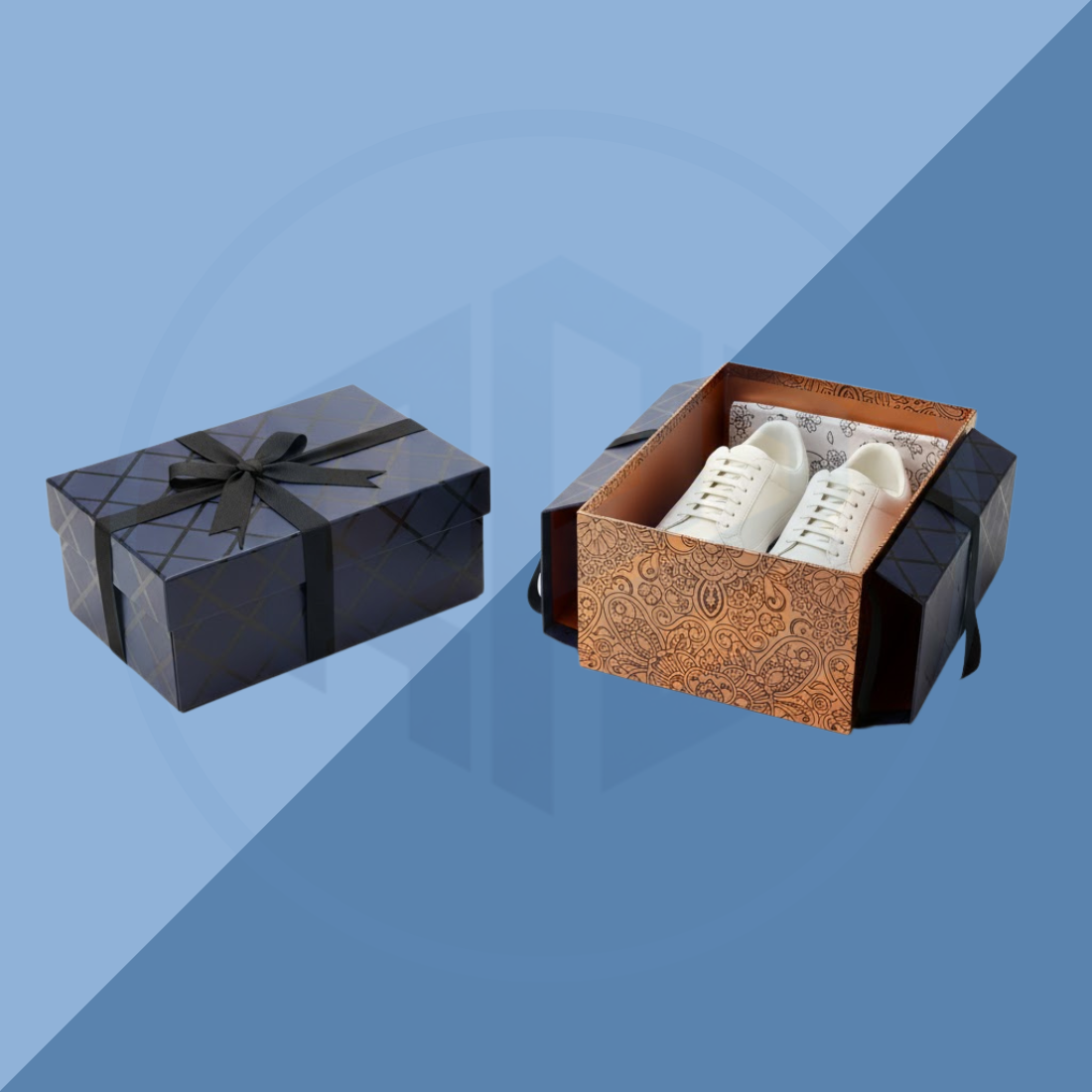 Rigid Collapsible Shoe Packaging Boxes