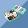 Rigid Cookie Packaging Boxes (4) Rigid Cookie Packaging Boxes