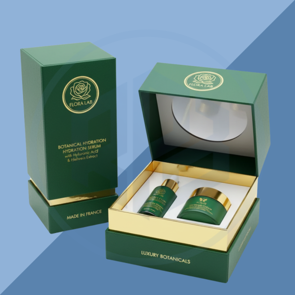 Rigid Cosmetic Lid-and-Base Boxes (10) Cosmetic Lid-and-Base Boxes