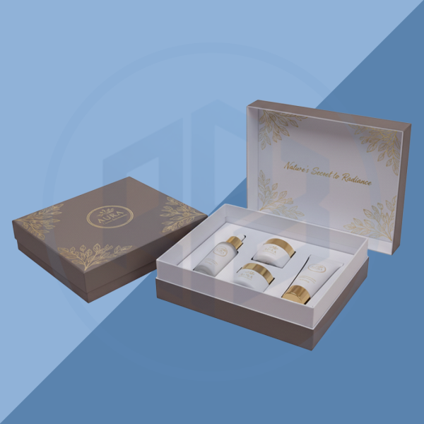 Rigid Cosmetic Lid-and-Base Boxes (4) Cosmetic Lid-and-Base Boxes