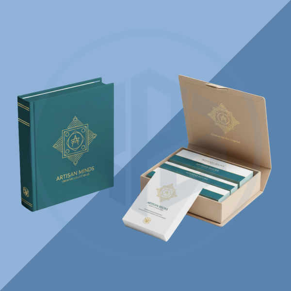 Rigid Creative Book Style Gift Boxes (2) Rigid Creative Book Style Gift Boxes