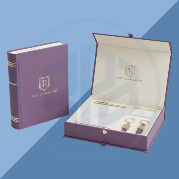 Rigid Creative Book Style Gift Boxes (5) Rigid Creative Book Style Gift Boxes