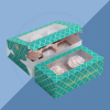Rigid Cupcake Packaging Boxes