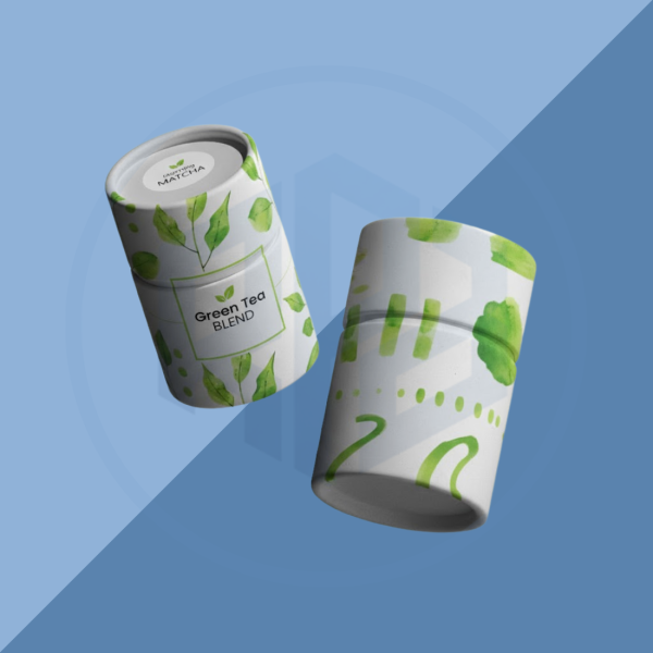 Rigid Cylinder Tea Packaging Boxes