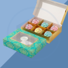 Rigid Donut Packaging Boxes