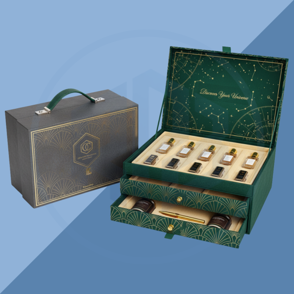 Rigid Double Drawer Luxury Boxes (3) Rigid Double Drawer Luxury Boxes