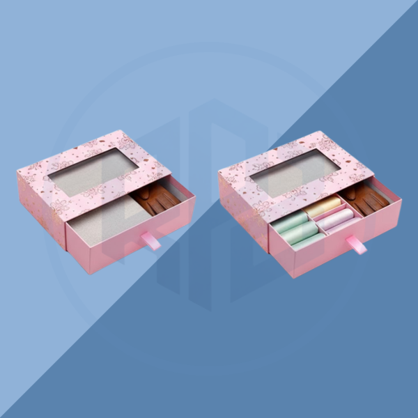 Rigid Drawer Packaging Boxes with Window