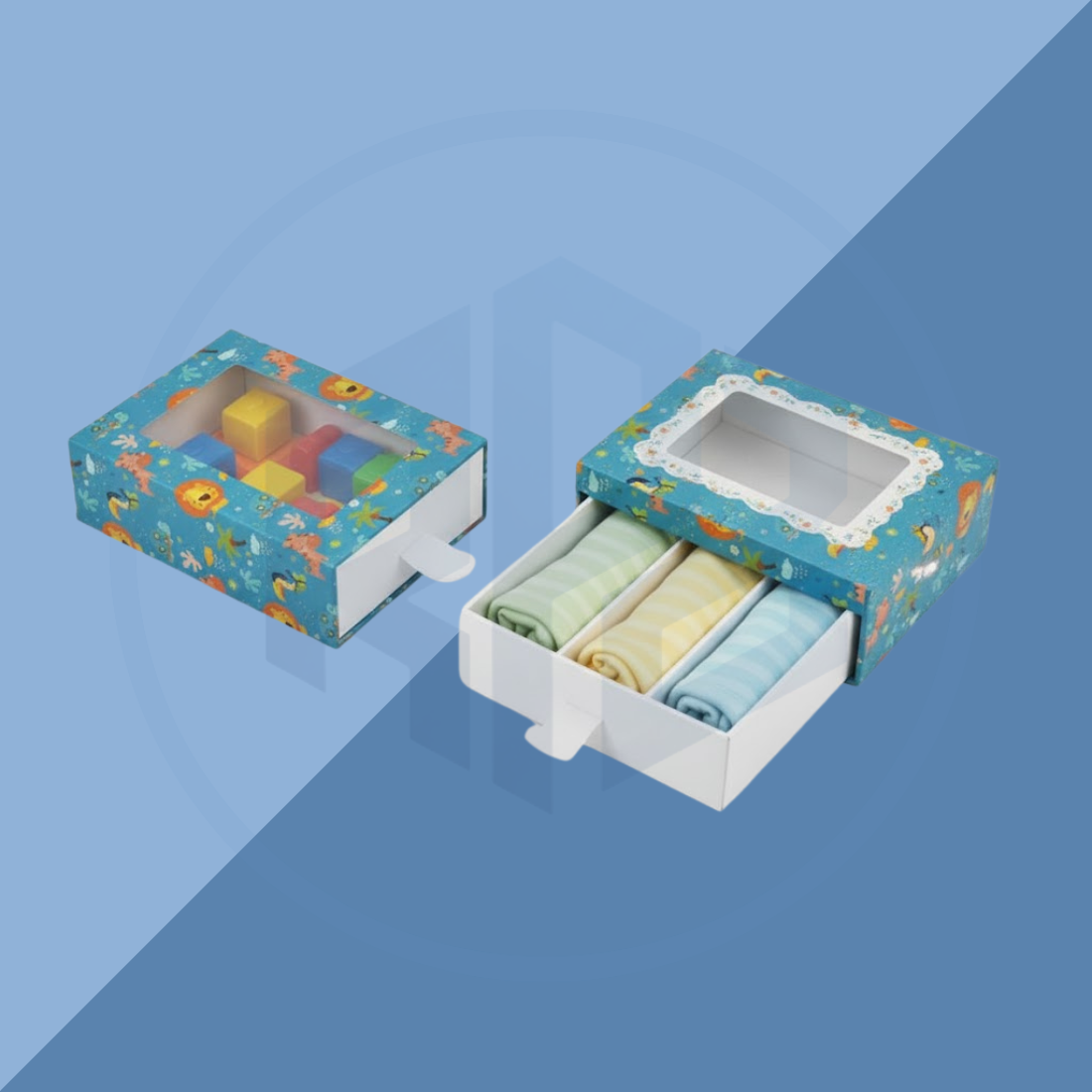 Rigid Drawer Packaging Boxes with Window