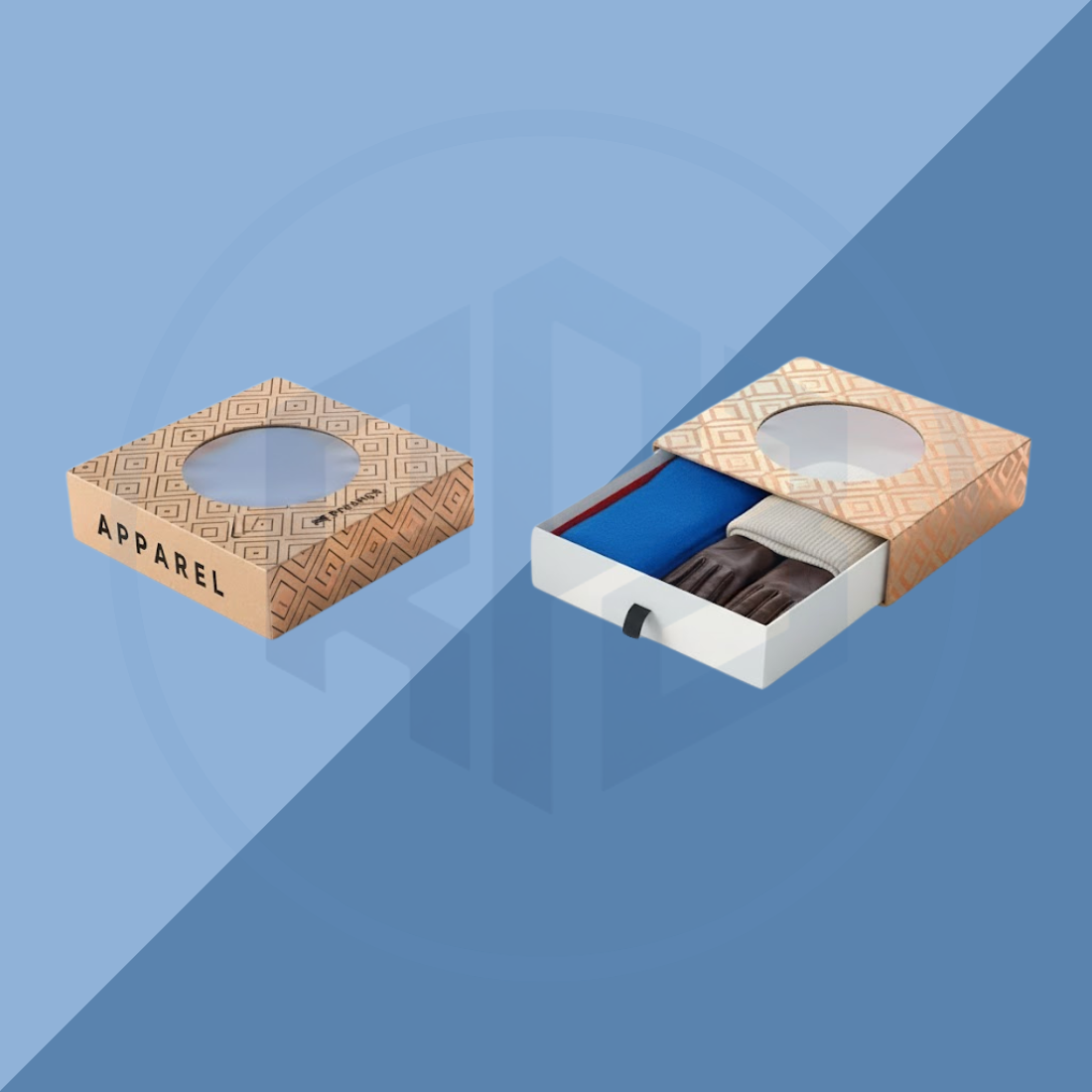 Rigid Drawer Packaging Boxes with Window