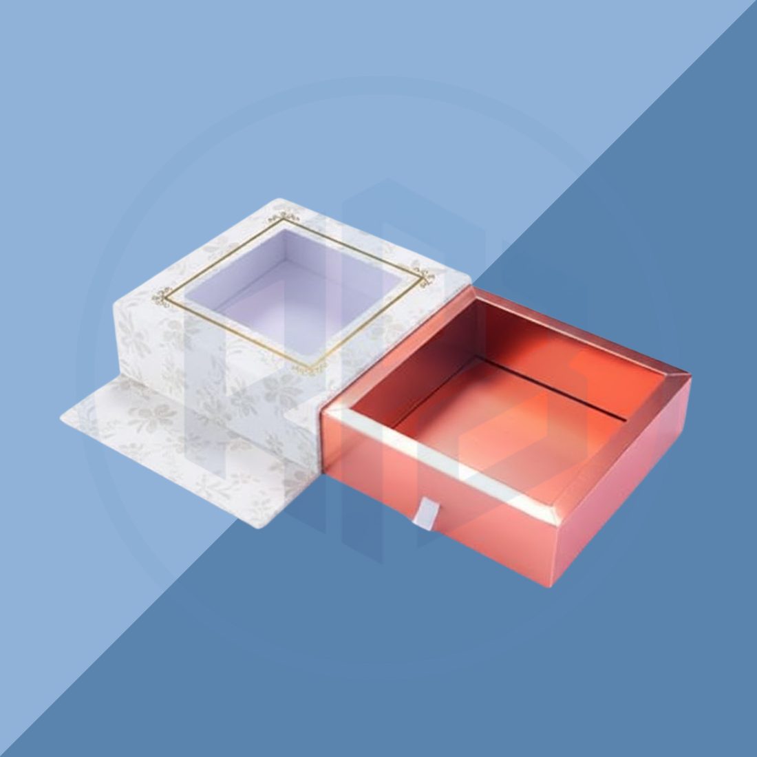 Rigid Drawer Packaging Boxes with Window
