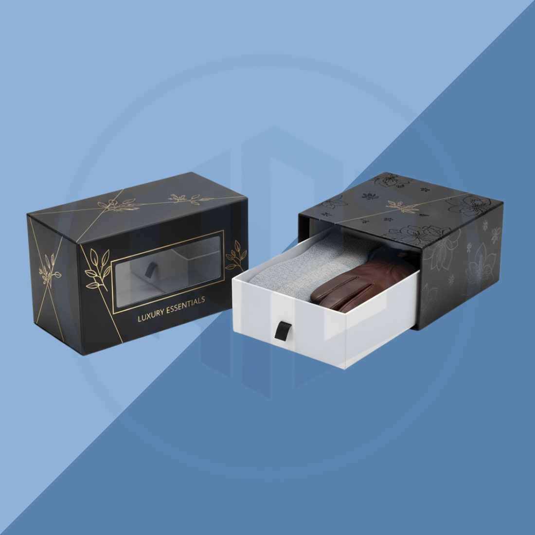 Rigid Drawer Packaging Boxes with Window