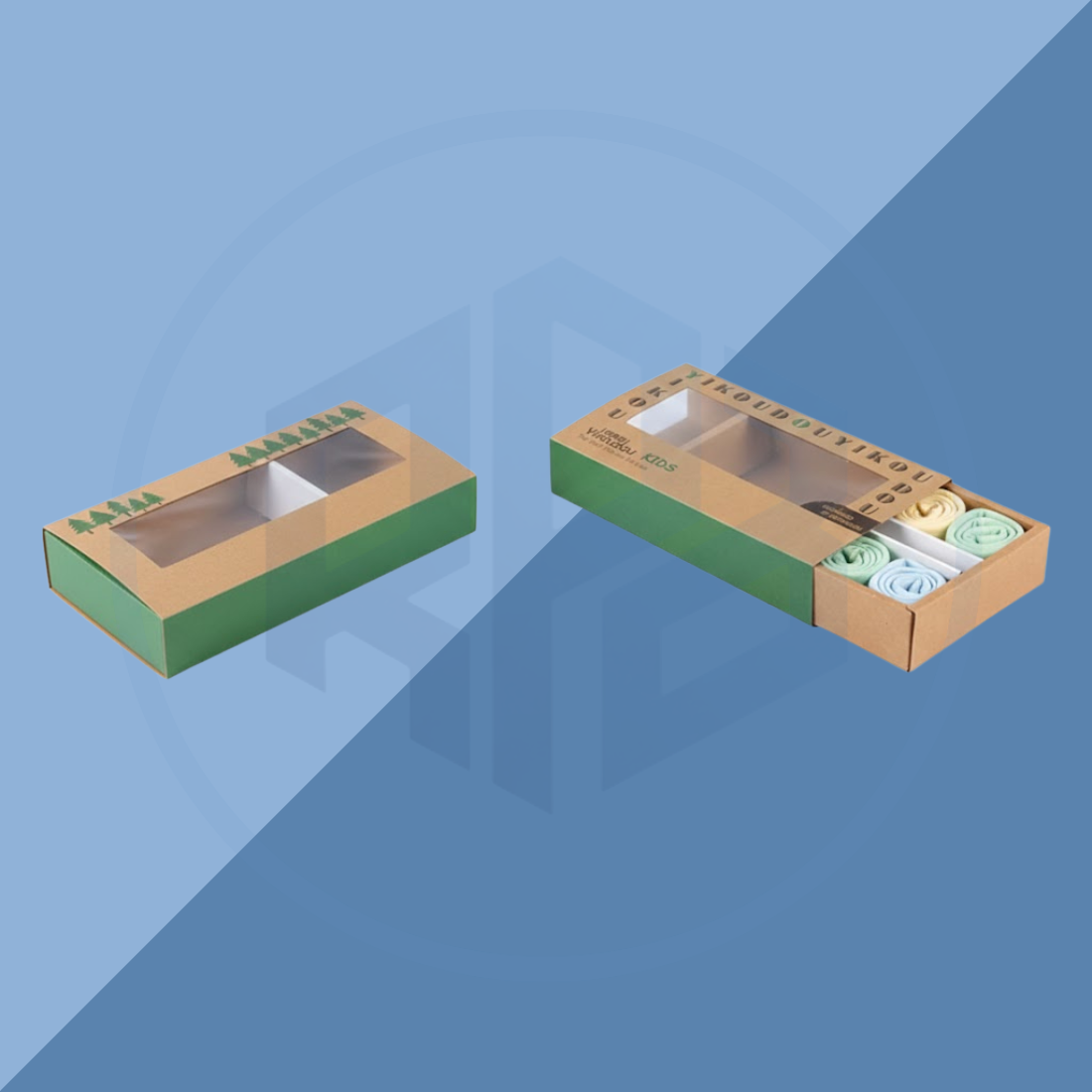 Rigid Drawer Packaging Boxes with Window