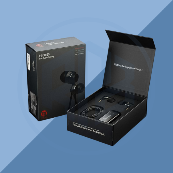Rigid Ear Buds Packaging Boxes