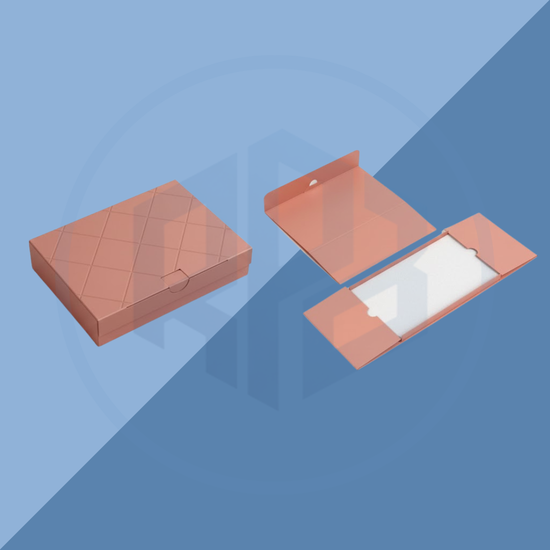 Rigid Fold-flat Apparel Packaging Boxes