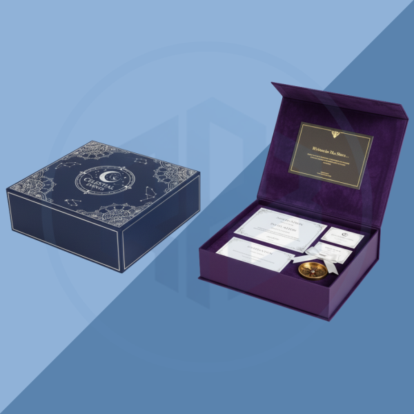 Rigid Hardbound Invitation Boxes (2) Rigid Hardbound Invitation Boxes