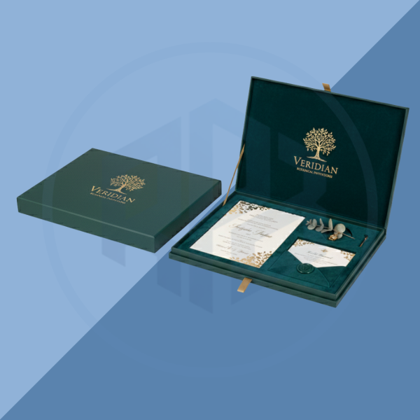 Rigid Hardbound Invitation Boxes (8) Rigid Hardbound Invitation Boxes
