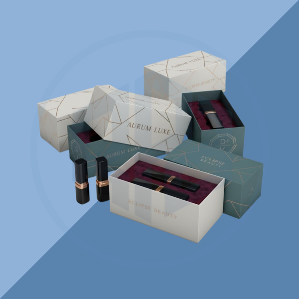 Rigid Lipstick Packaging Boxes (4) Rigid Lipstick Packaging Boxes