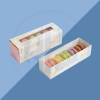Rigid Macaroon Packaging Boxes with Window