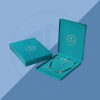 Rigid Neklace Packaging Boxes (2) Rigid Neklace Packaging Boxes