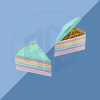 Rigid Pastry Packaging Boxes (2) Rigid Pastry Packaging Boxes