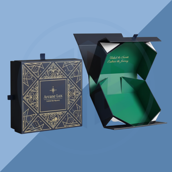Collapsible Magnetic Boxes