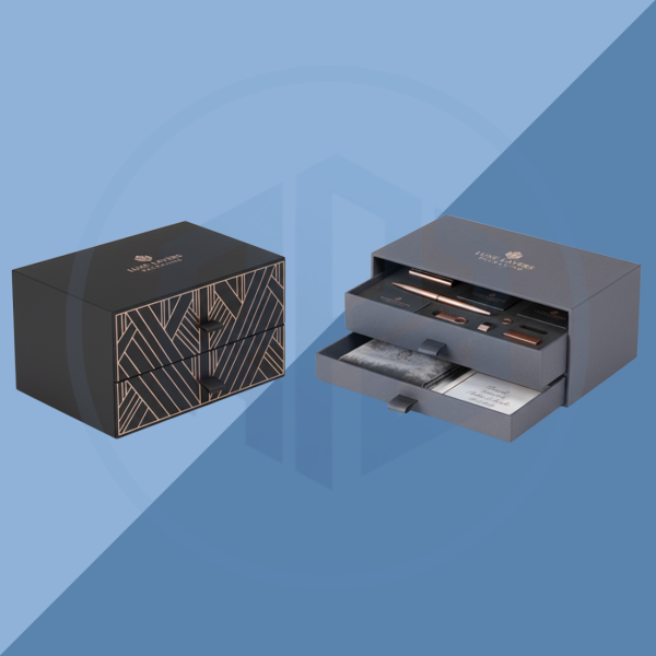 Rigid Ribbon-Pull Drawer Boxes (7) Ribbon Pull Drawer Boxes