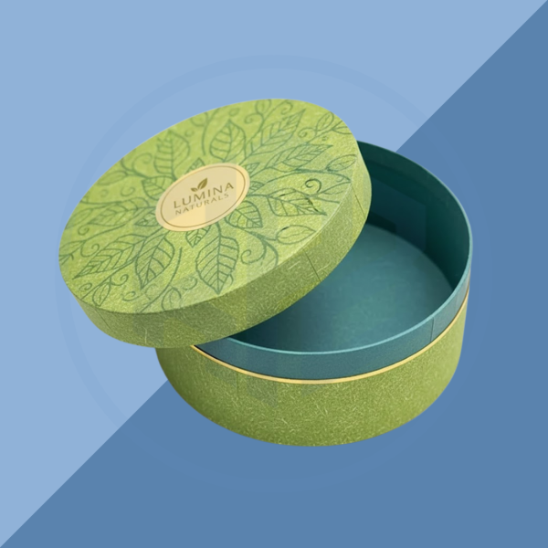 Rigid Round Gift Packaging Boxes (4) Rigid Round Gift Packaging Boxes