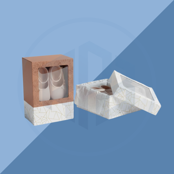Rigid Shoe Packaging Boxes with Window