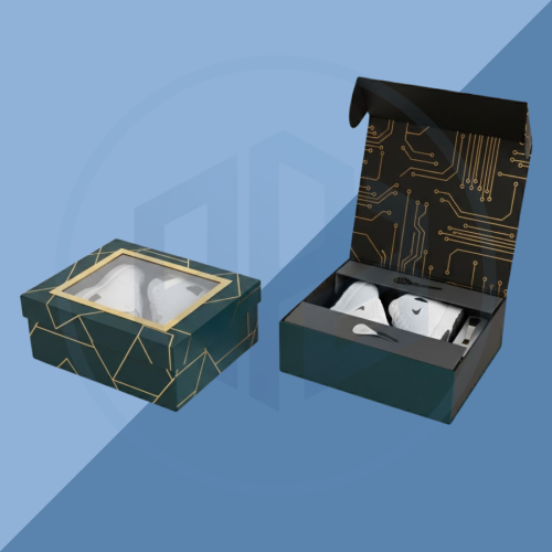 Rigid Shoe Packaging Boxes with Window