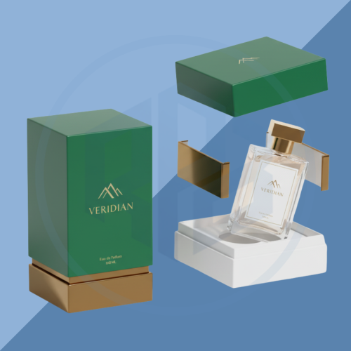 Rigid Shoulder Neck Perfume Boxes